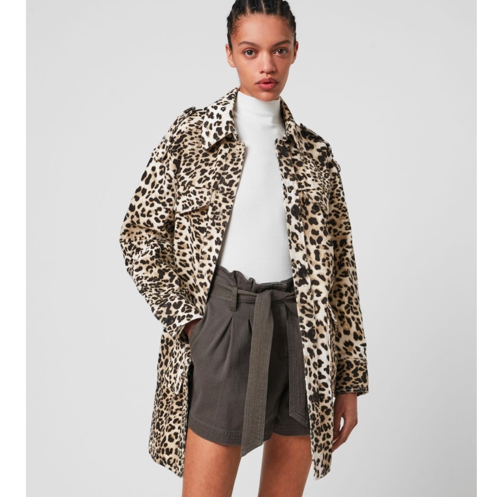 Suzie Leo jacket leopard print